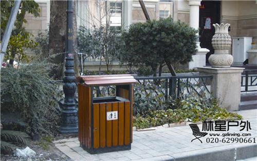 广州番禺厂家供应垃圾桶，户外单桶环卫分类果皮箱5050