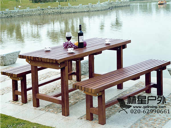  厂家直销露台花园庭院阳台家具 柚木桌椅组合 1074