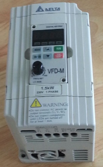 武汉现货VFD015M21A台达变频器,台达VFD-M 1.5KW单相220V