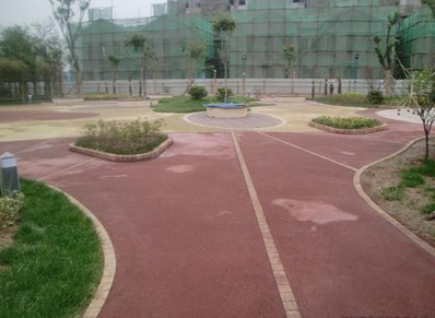 上海厂区专卖彩色混凝土（透水地坪、透水砼、渗水地坪）