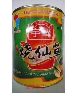 宇峰烧仙草 烧仙草汁 仙草冻 凉草汁 2.85L罐
