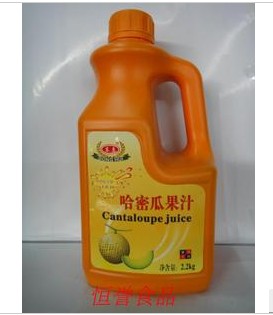 饮料浓浆 果汁饮品【哈密瓜果汁】美味王 东惠哈密瓜果汁 2.2KG