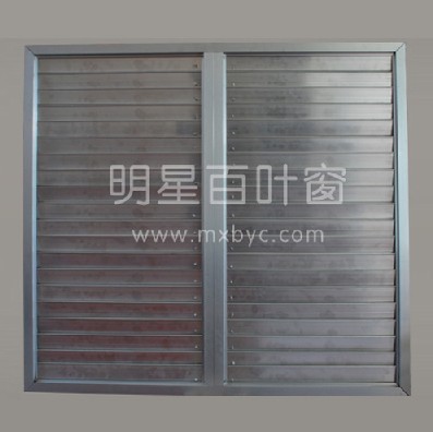 铝合金手动百叶窗 铝合金百叶窗型材 铝合金抗风百叶窗
