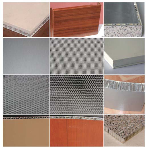 厂家承接石纹系列铝蜂窝板工程项目