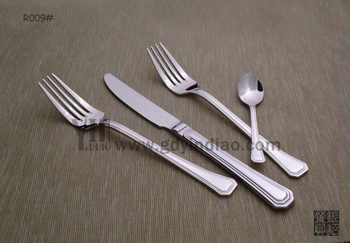 [银貂] R009系列家用牛排刀叉 西餐具 不锈钢刀叉勺 