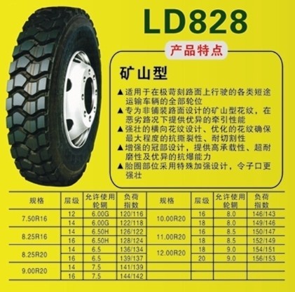 LD828,昆明全球行轮胎,昆明汽车轮胎