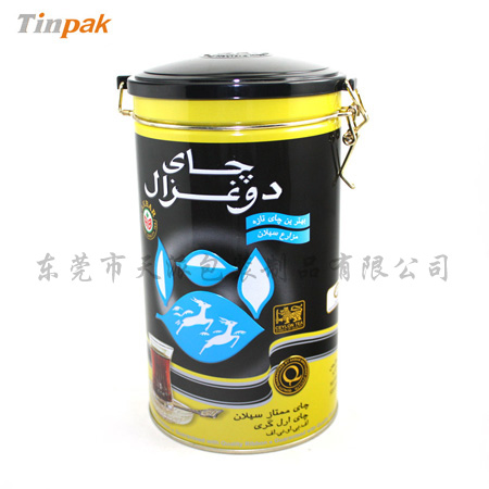圆形密气罐，gd茶叶铁盒