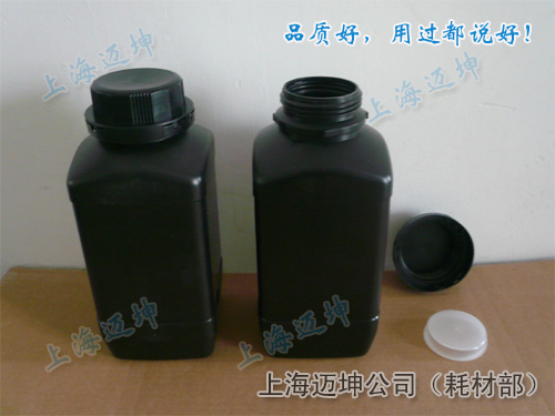 黑色塑料瓶1.5L，1500ml大口黑色避光塑料瓶，避光包装{sx}