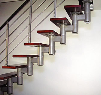 钢木楼梯告诉你楼梯的几种变化及组合