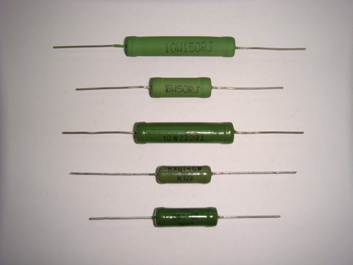  绿色涂漆线绕电阻RX21 功率型涂覆式线绕电阻