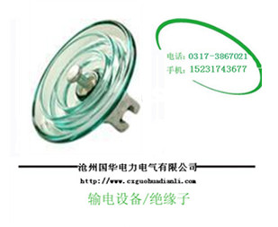高压悬式标准玻璃绝缘子FC160/155