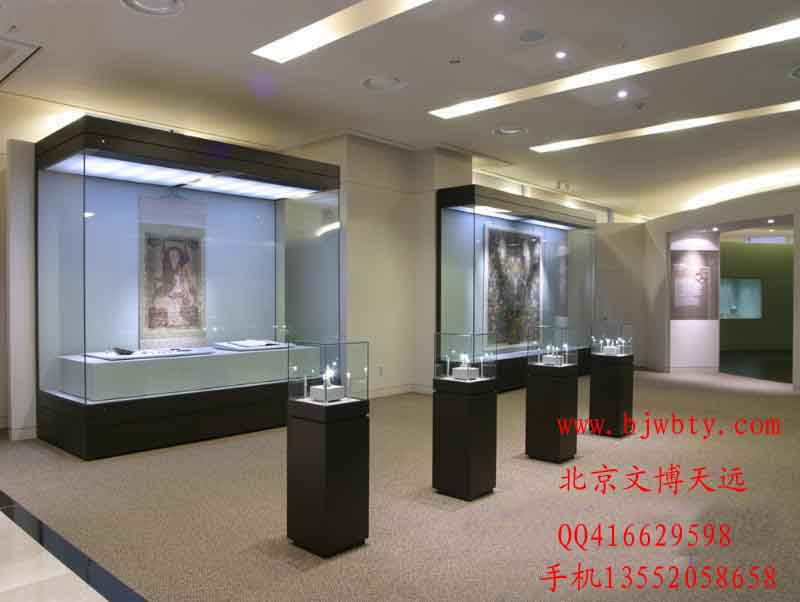 博物馆展柜 文物展柜 独立展柜 恒温恒湿展柜北京文博天远