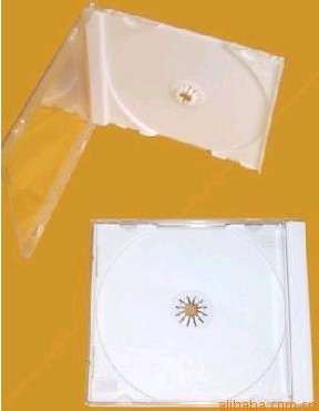 白色标准CD盒