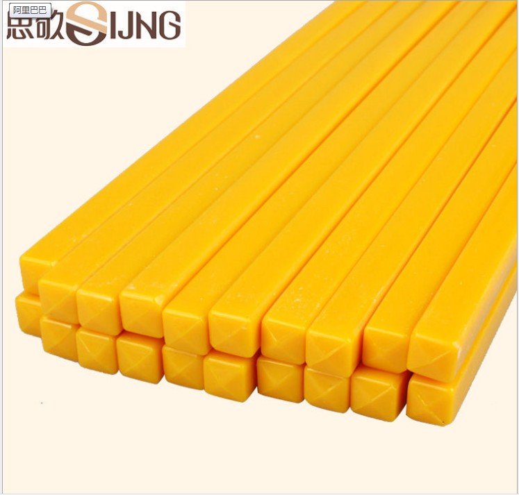 【厂家直销 支持定做】高级台湾密胺筷 黄色 27CM 耐高温中华筷