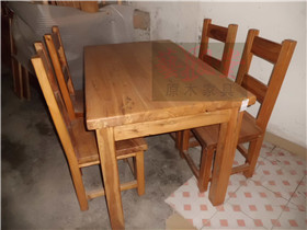 榆木餐桌YFT0051