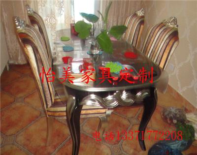 欧式餐椅定做 定做欧式家具 北京别墅家具定做