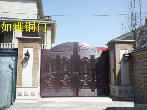 上海闵行区铜门订做 上海闵行区铜门加工 雅饰窗供