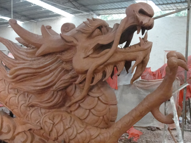 广州龙形雕塑工艺品厂家