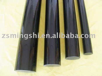 Black color acrylic rod