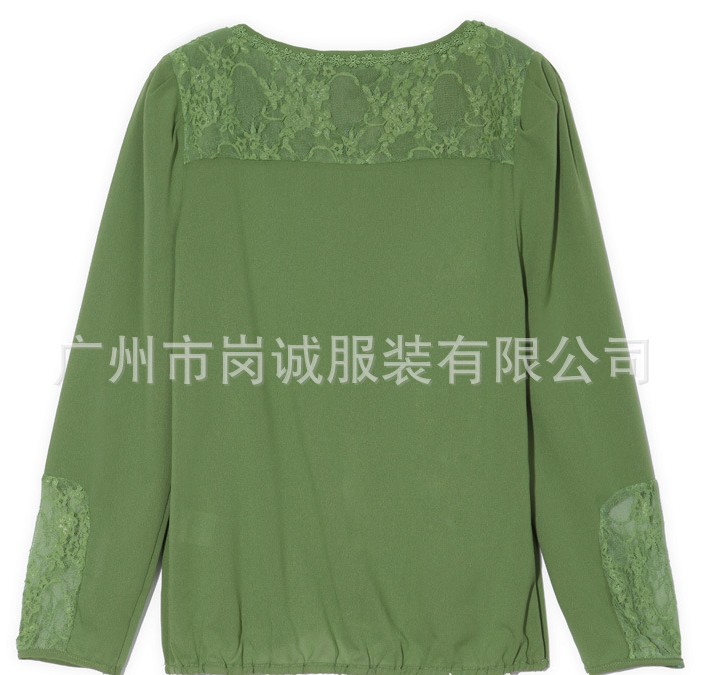 广州时尚纯色长袖T恤,女装,宽松打底衫