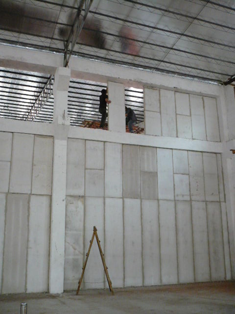 广东钢结构厂房内墙复合间墙板