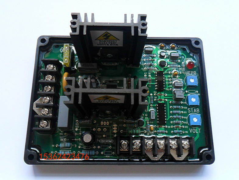 无刷发电机AVR GAVR-15A励磁自动调压器