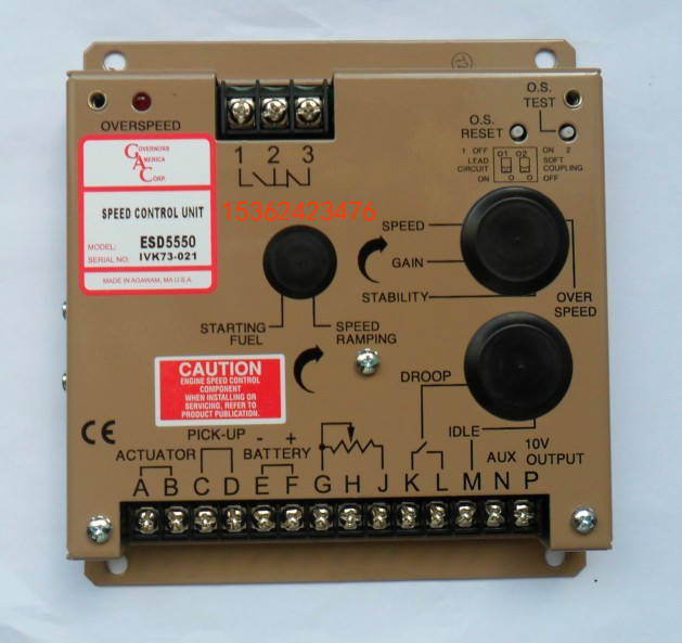 GAC ESD5500E电子调速器