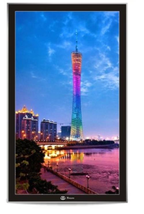 广州46寸直角挂式广告机生产商全新高清LG/三星屏