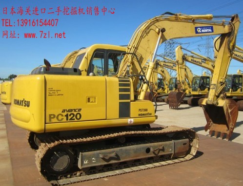 小松进口PC120-6EO二手挖掘机-免费送货