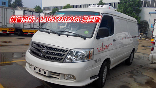 北京GSP药品认证冷藏车厂家13607282966 福田风景面包式冷藏车
