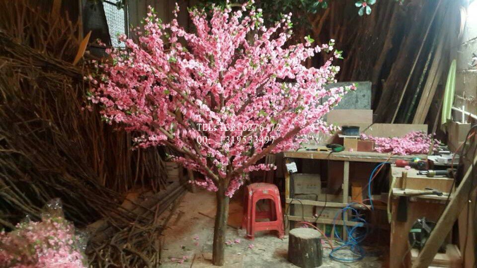 假仿真日本樱花树 仿真白色樱花树 公园广场装饰仿真粉色樱花树