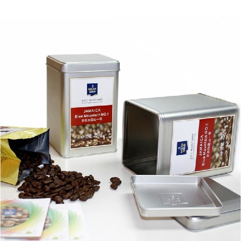 定做咖啡铁皮罐包装  马口铁印刷食品糖果盒 金属五金制品