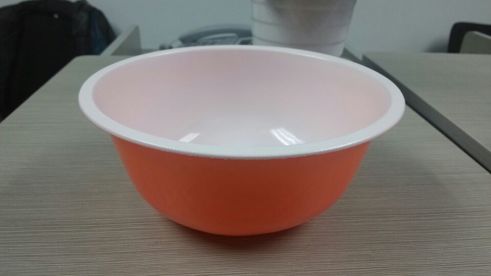 山东一次性塑料双色碗生产厂家 大塑料碗 打包碗