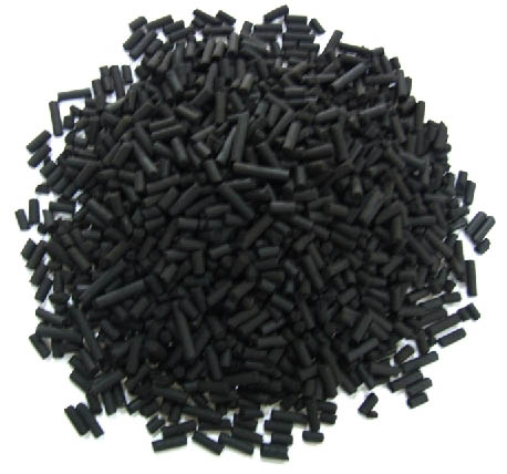 煤质柱状活性炭优劣分辨方法