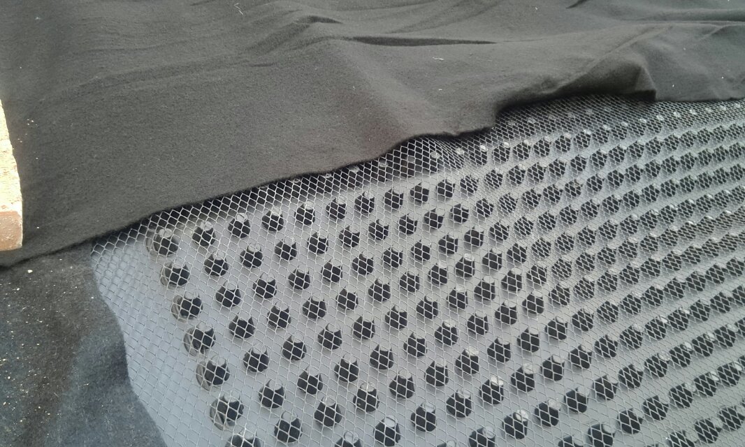 三门峡市高25mm塑料排水板 过滤用150克土工布价格