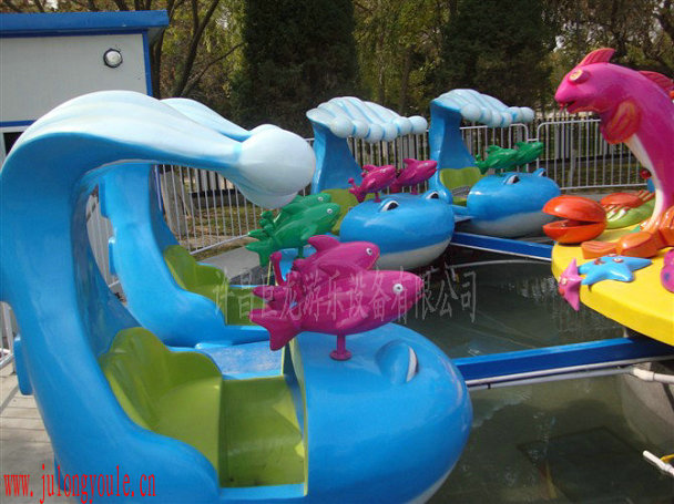 大型水上游乐设备激战鲨鱼岛儿童游乐设施