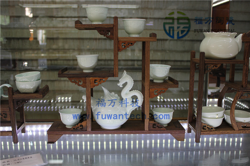 零利润出售福万活化瓷茶具 新品能量瓷茶具套装 厂家直销
