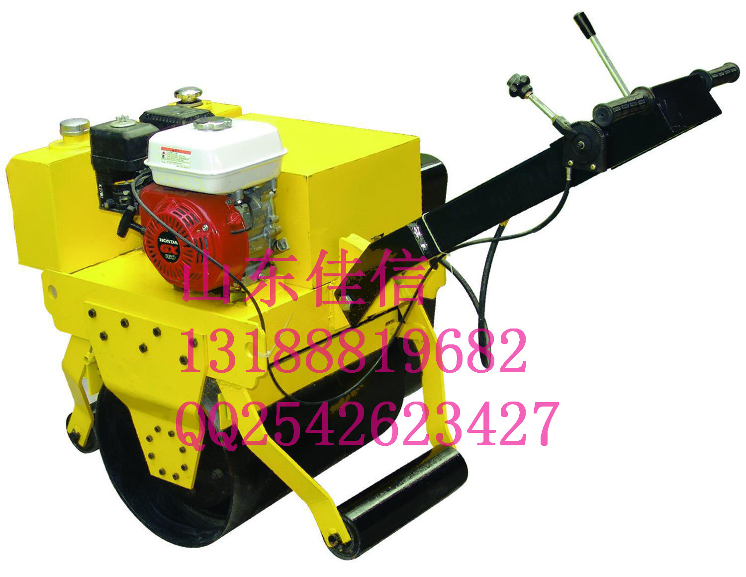 DYL-600小型单轮手扶压路机，柴油单轮手扶压路机，本田汽油机单轮手扶压路机