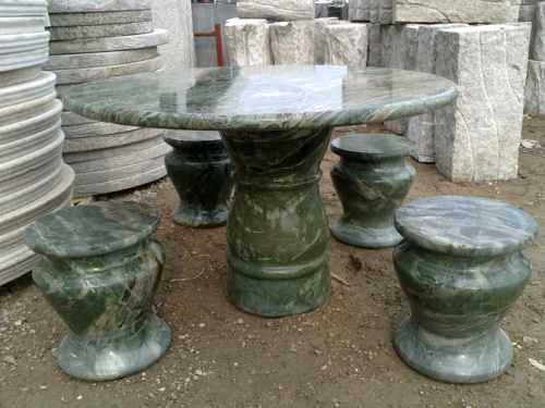 雕花石桌石凳|供应石桌石凳|无锡强盛石材厂