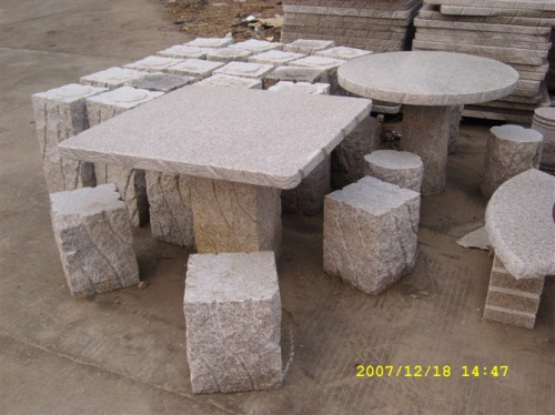 户外庭院石桌|青石石桌石凳|供应石桌石凳