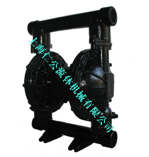 上海仁公球墨铸铁气动隔膜泵RG40、PVDF气动隔膜泵、1050气动隔膜泵