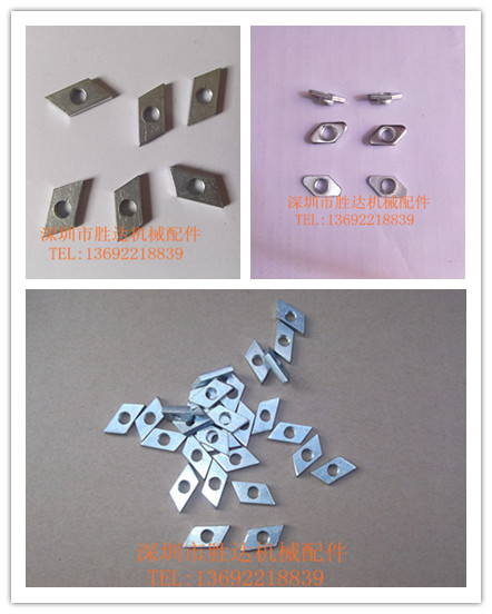 菱形螺母、菱形螺帽、铝型材、异形螺母、M6型材专用螺母