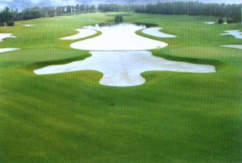 湖北高尔夫球场排水板