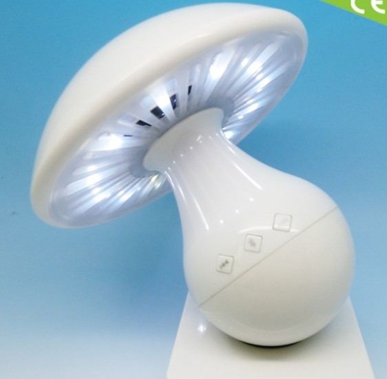 深圳厂家批发蘑菇灯蓝牙音箱 带触摸LED灯可插卡 外接音频音响