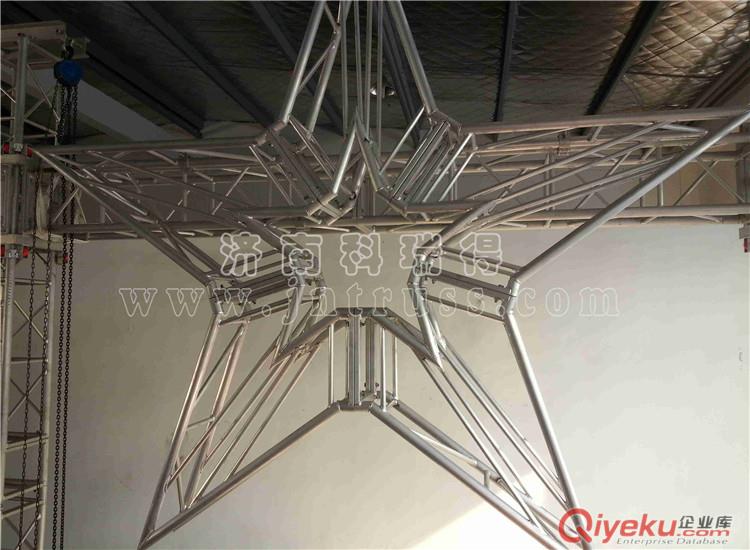 铝合金五角星 圆形架 造型架 铝合金桁架 活动架子 桁架厂家直销