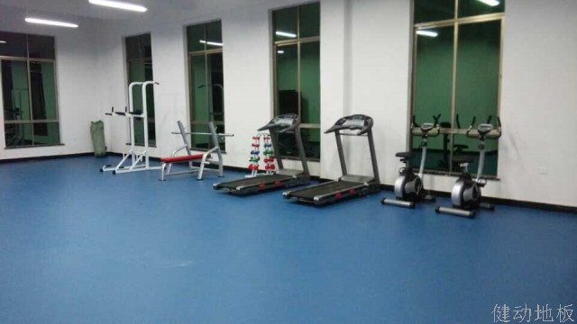 健身房健身器材塑胶地板