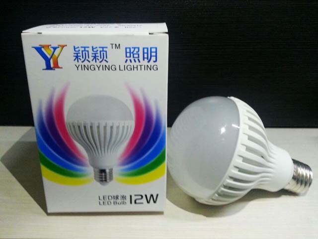 12W LED恒流塑料球泡/HL12W01（12W）,中山LED球泡
