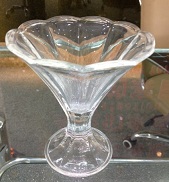 供应冰激凌用玻璃杯，玻璃器皿