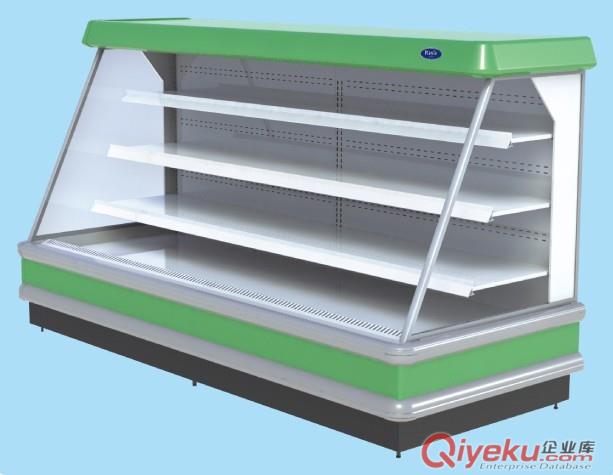 供应雪泊尔KN-GK1.4L4F水果展示柜（超前半高风幕柜）-低立式冷藏展示柜