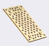 铜基自润滑滑板，铜基耐磨板，铜基固体镶嵌滑板